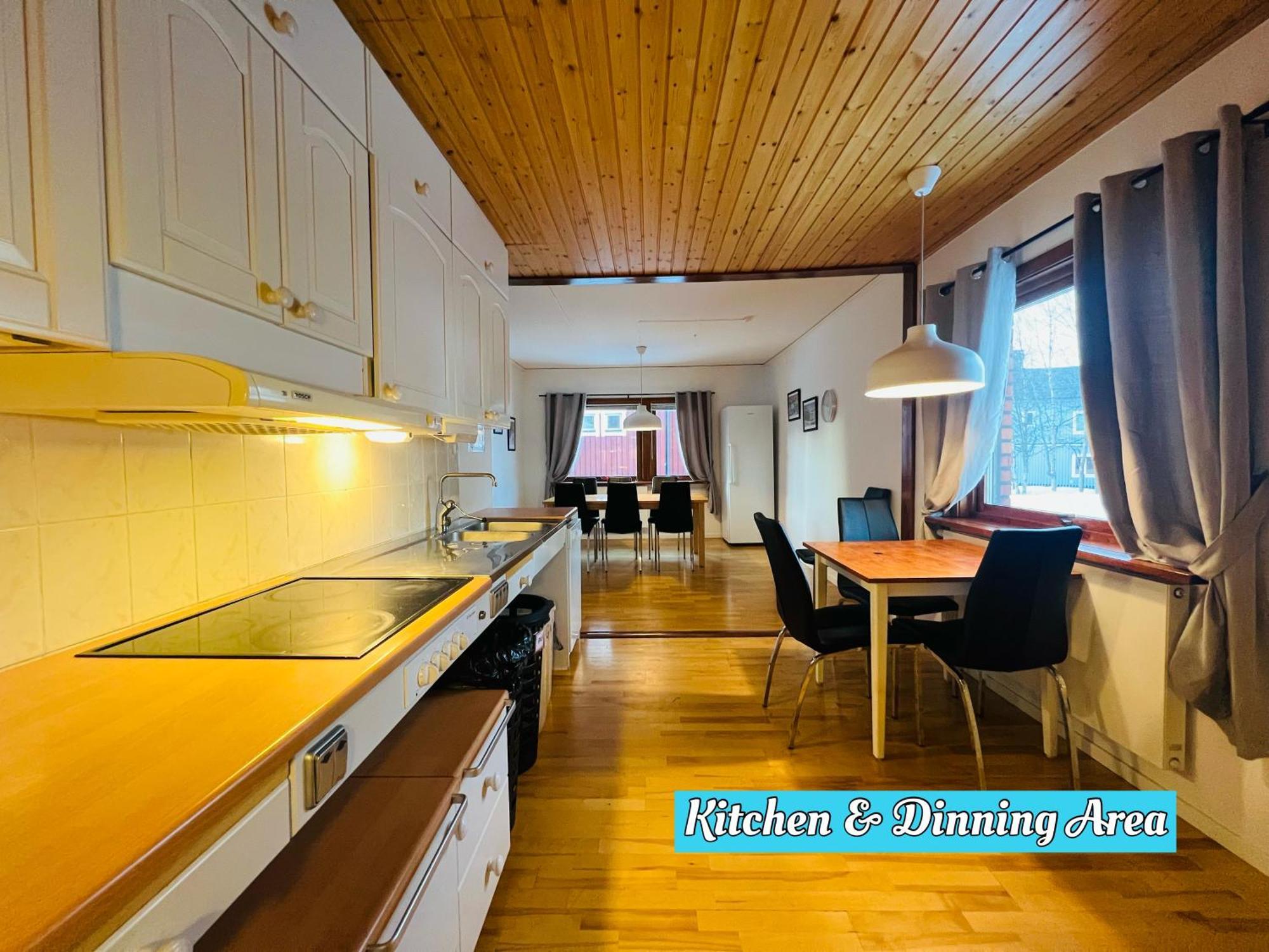 Kiruna Accommodation Laeraregatan 19B エクステリア 写真